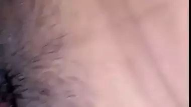 Nepali wife fucking lover after putting condom