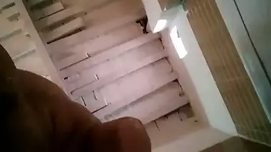 Shameless desi girl spreading ass in bath