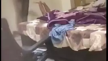 Cuckold husband watches his cheating wife fucking