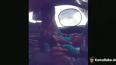 Tamil lovers car foreplay and outdoor sex