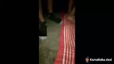 Desi girl fucked outdoor by friends video