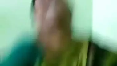 Tamil wife in saree getting her nude pussy exposed